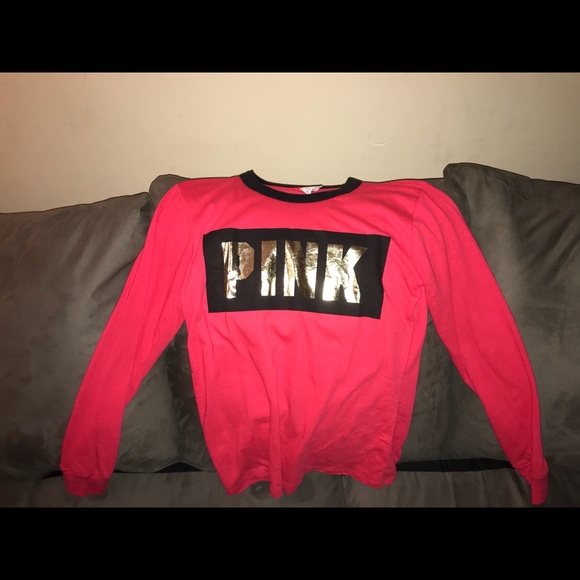 victoria’s secret pink long sleeve - Picture 1 of 1